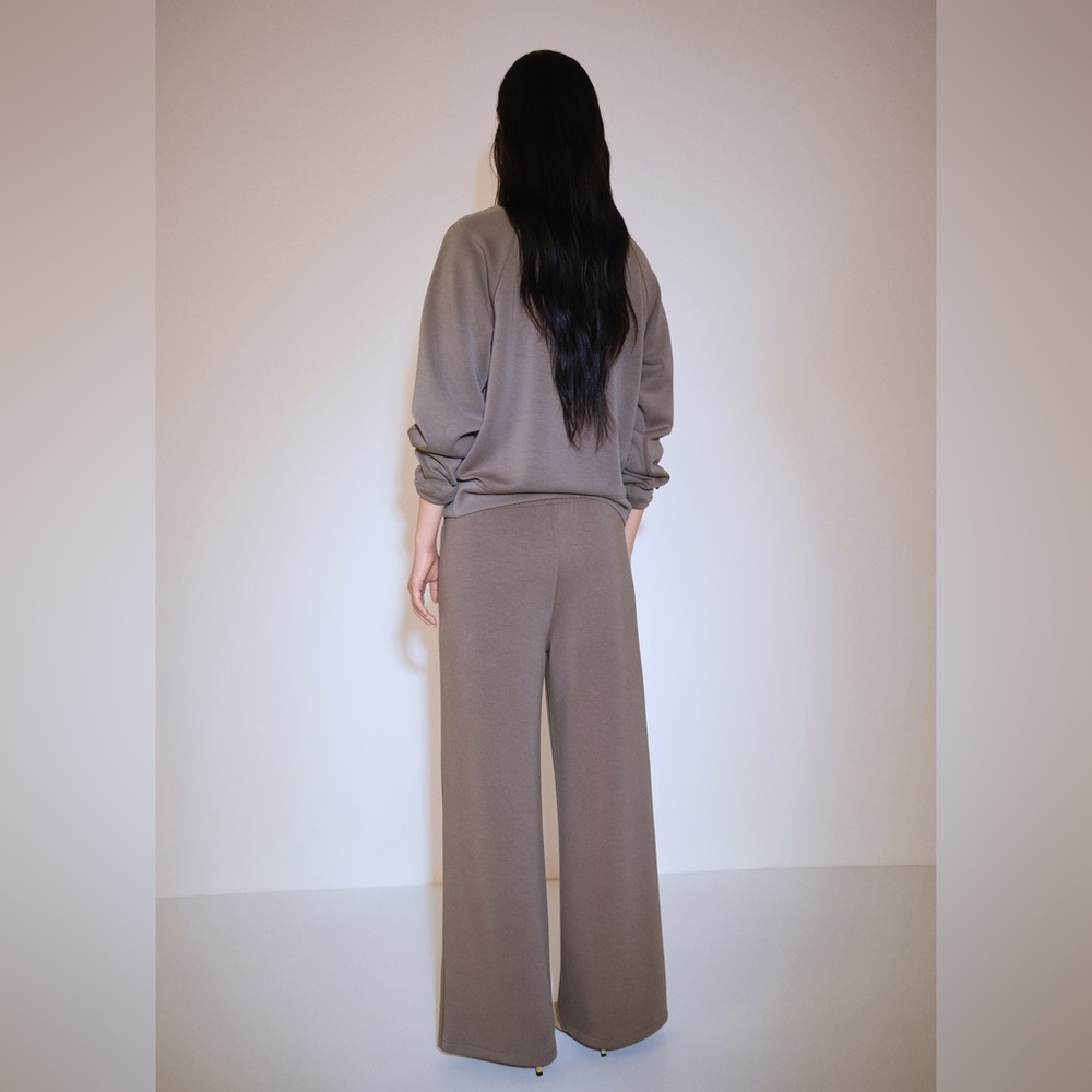 Mango brown Co-ord set jogger pants + sweatshirt NWT - Picture 4 of 10